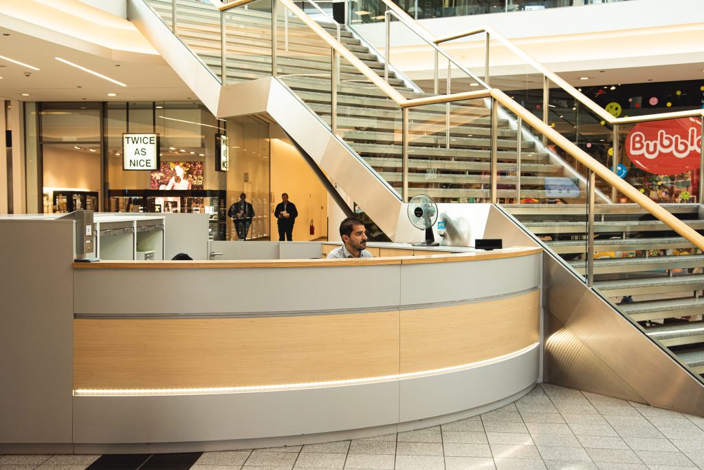 Centre commercial Belval Plaza accueil