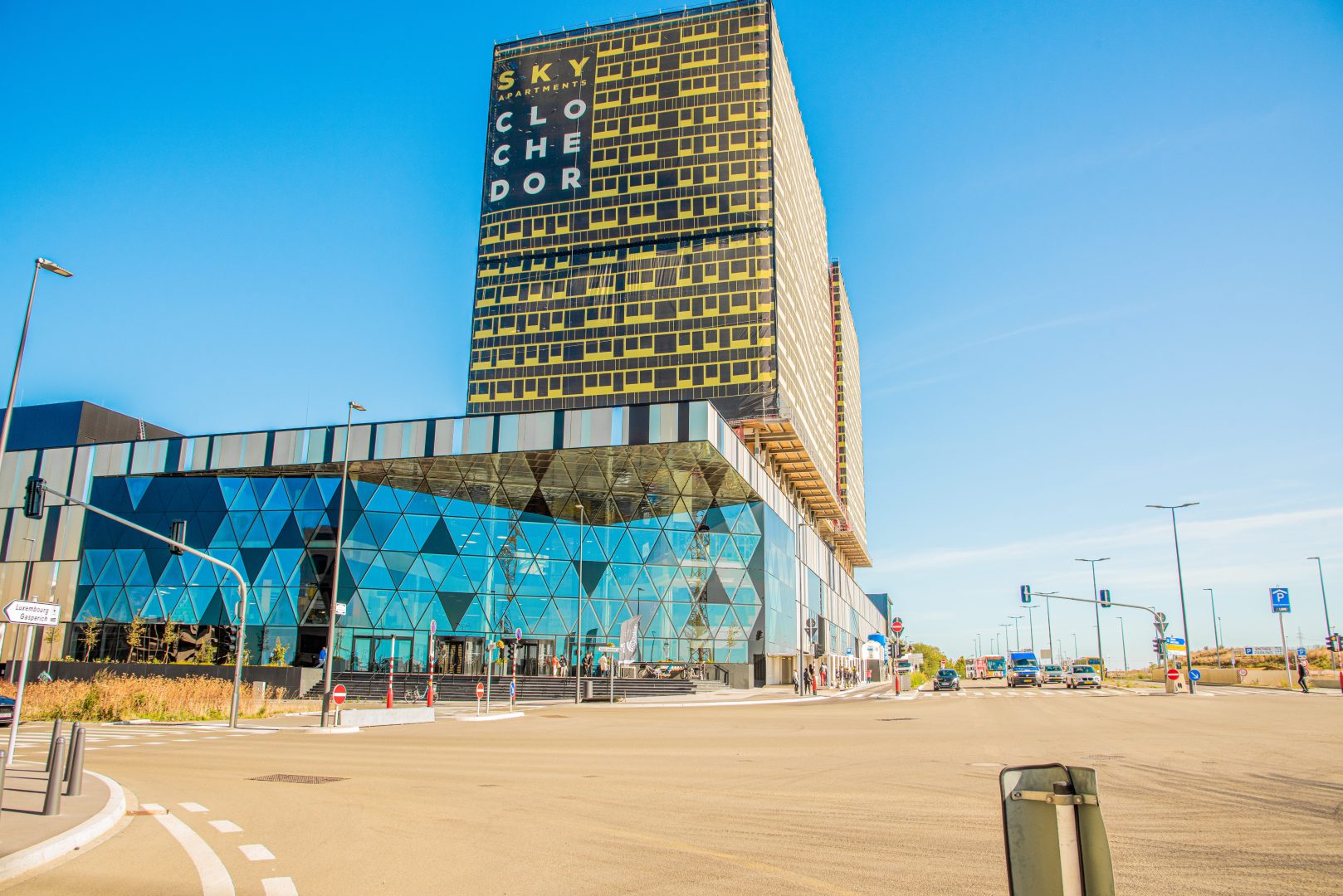 Centre commercial Cloche d’or extérieur
